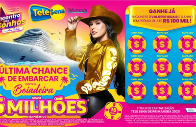 Tele Sena de Primavera sorteia R$ 1 milhão no “Mais Pontos” e distribui quase R$ 6 milhões em prêmios