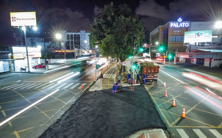Retorno do Ibama será interditado para serviços de pavimentação da ciclovia