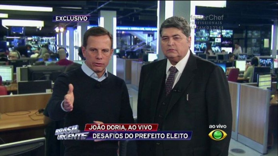 Datena ataca Ibope no “Brasil Urgente” e pede CPI contra a empresa