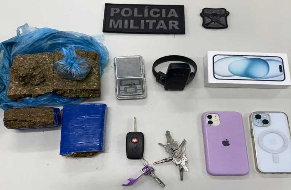1kg apreendida em Socorro / Foto: Foto: Ascom/PMSE