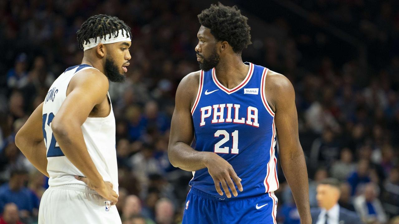 Embiid e Towns batem recordes de pontos de suas equipes em noite histórica da NBA