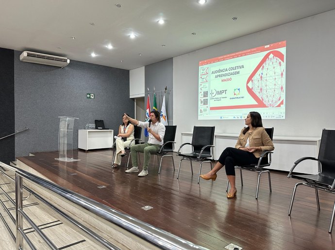 Audiência Coletiva do MPT aborda a importância da Aprendizagem para desenvolvimento socioeconômico de Alagoas