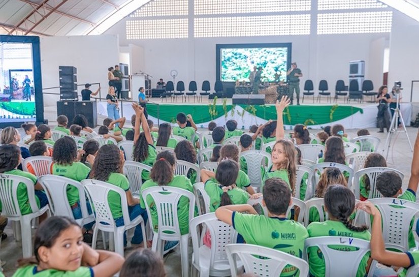 Prefeitura de Murici promove ação de conscientização ambiental com alunos da rede municipal de ensino