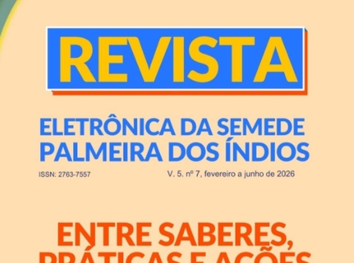 Revista da Semede de Palmeira reúne experiências de professores da rede municipal em nova edição