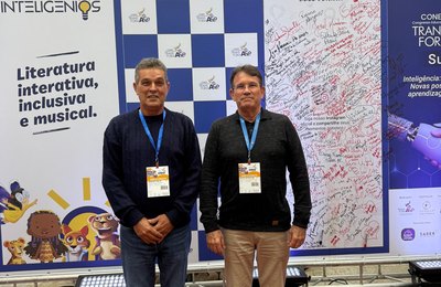 Conet: Prefeito e vice de Branquinha discutem desafios e avanços da educação em congresso no RS