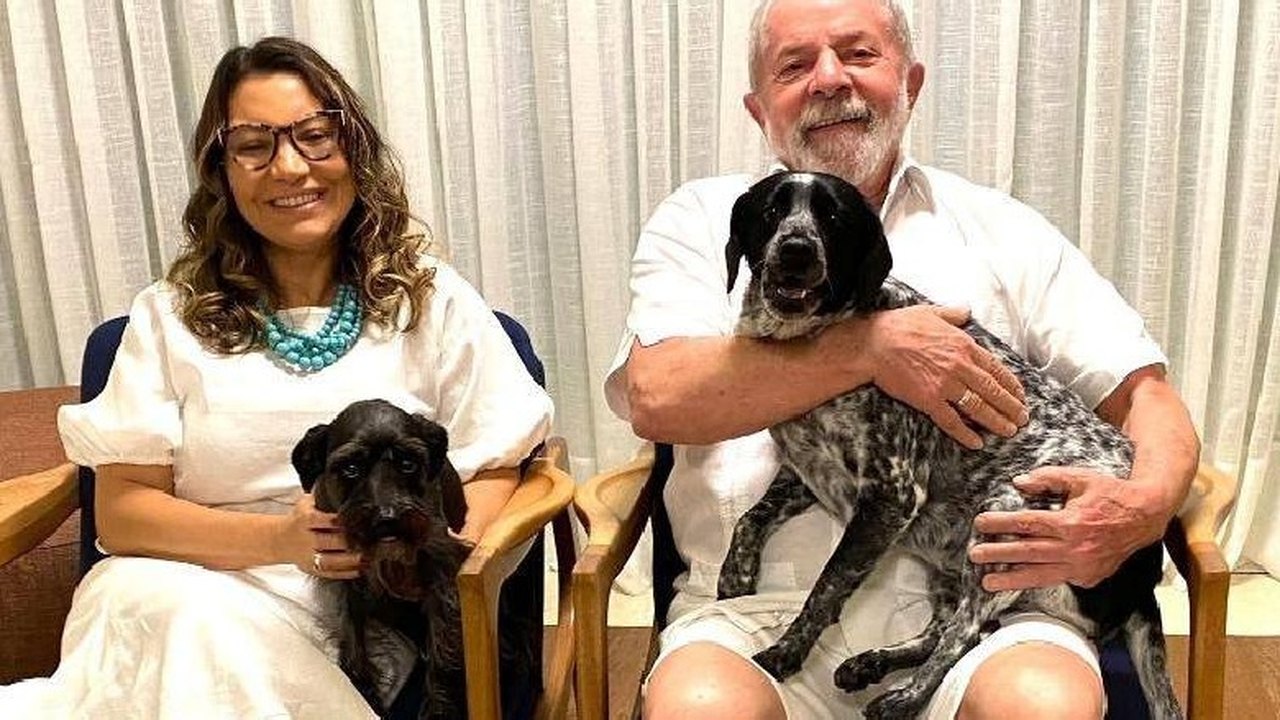 Resistência e Paris, cadelas adotadas por Lula e Janja, recebem presentes em SP