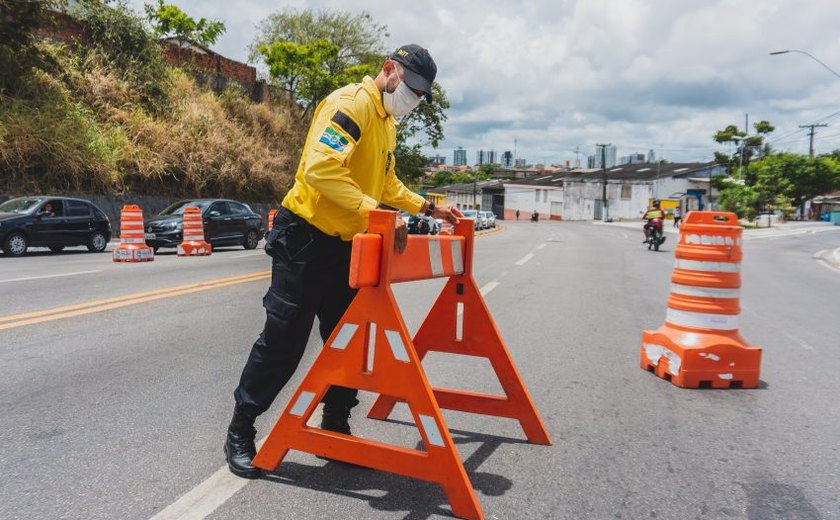 Saiba como solicitar autorização para interdições em vias da capital