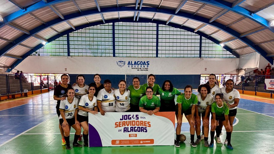 Jogos dos Servidores de Alagoas chega ao fim com grandes disputas e integração