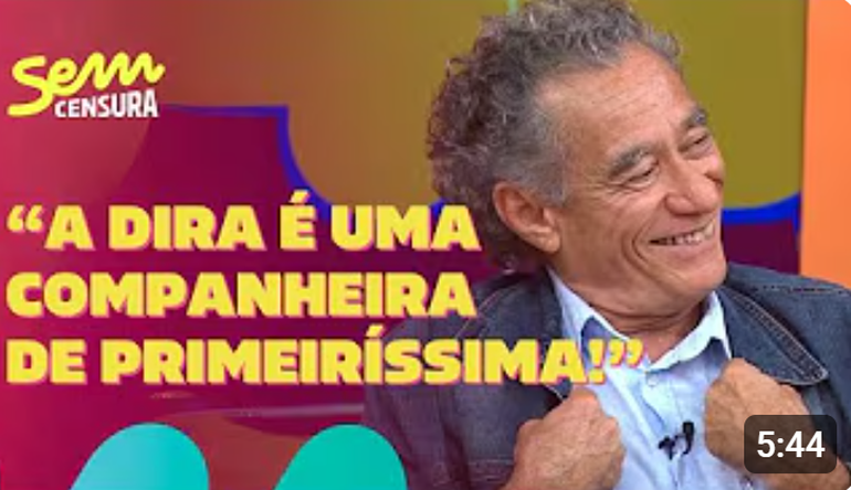 Sem Censura | Ator Chico Diaz fala sobre sua carreira e sobre amizade com Dira Paes