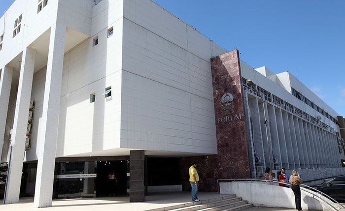 Fórum da Justiça estadual no Barro Duro, em Maceió.