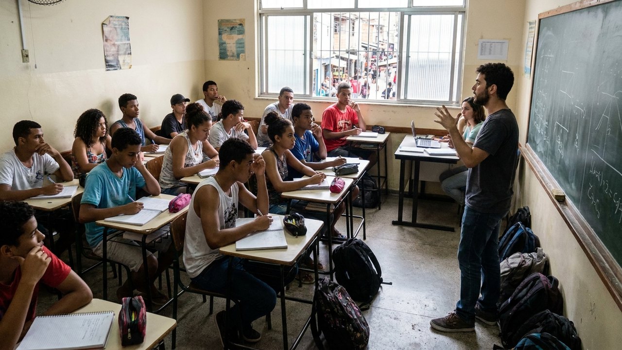 Rede Nacional de Cursinhos Populares prepara estudantes em situação de vulnerabilidade para o Enem 2026