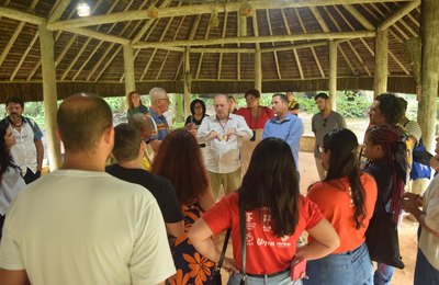 Visita técnica inicia trabalho colaborativo para requalificação da Serra da Barriga em União dos Palmares