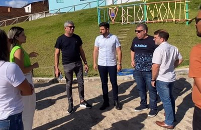 Prefeito Dalminho e o vice Avaninho Feitosa recebem visita de operadores turísticos em Belo Monte  