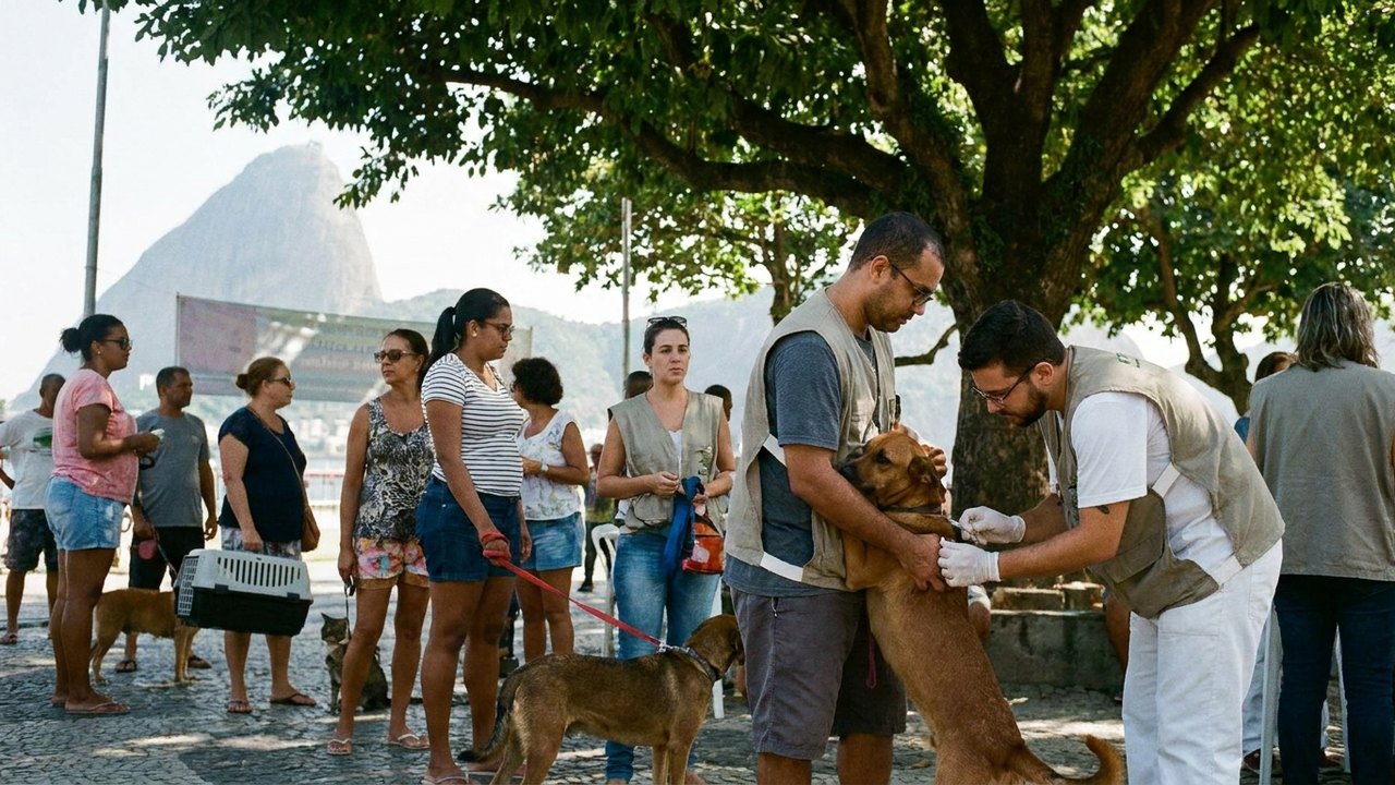 Rio inicia campanha de vacinação antirrábica para cães e gatos neste sábado