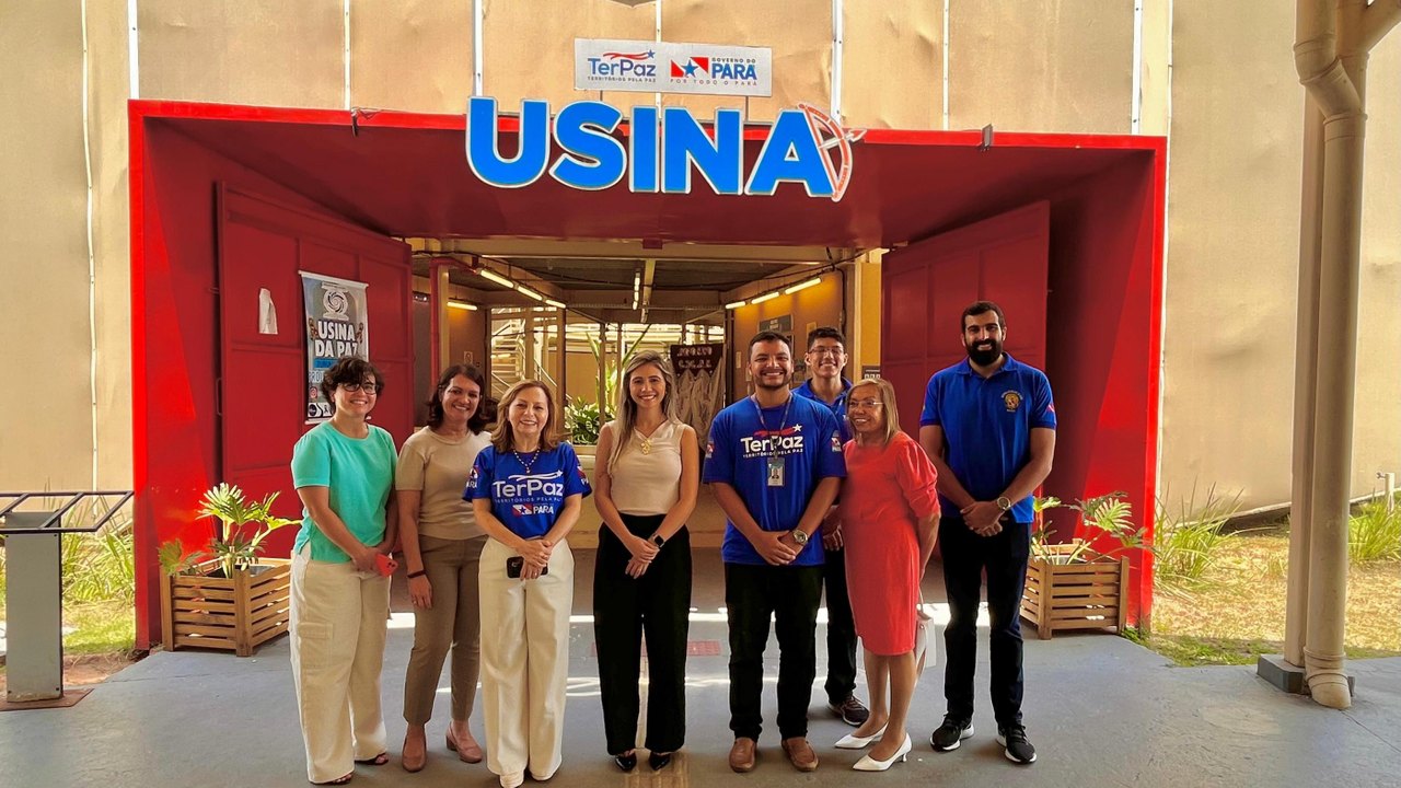 Secretária de Prevenção à Violência visita Usinas da Paz, em Belém do Pará