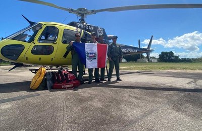 Grupamento Aéreo da Secretaria de Segurança Pública embarca tripulantes para ação solidária na Bahia