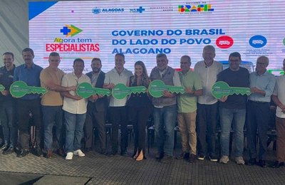 Ministério da Saúde entrega pacote de medidas para reforçar a rede pública de saúde em Alagoas