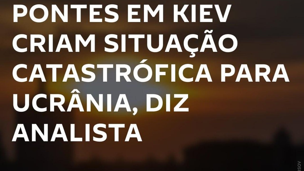 Militares ucranianos enfrentam situação crítica após ataques em Kiev, diz analista