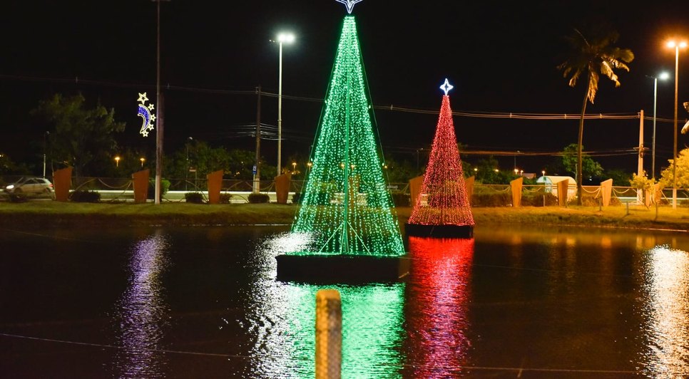 Natal Iluminado: luzes do Parque da Sementeira serão acesas nesta segunda-feira / Foto: Foto: Energisa/Divulgação