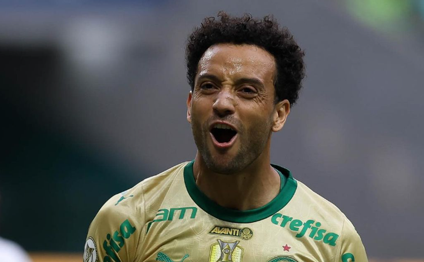 Felipe Anderson exalta força ofensiva do Palmeiras nesta reta final: 'Momento positivo'