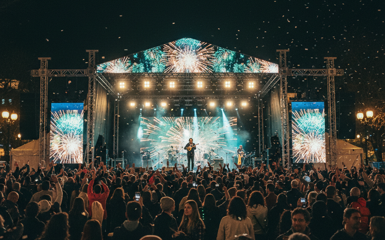 Réveillon 2026 no Parque Madureira: veja os shows do palco que recebe Sombrinha e atrações locais