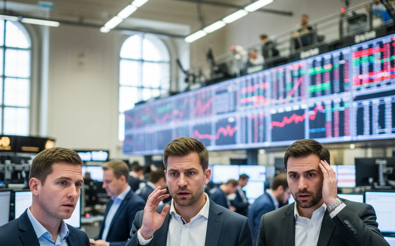 Bolsas europeias recuam com cautela antes de dados de inflação e balanços dos EUA