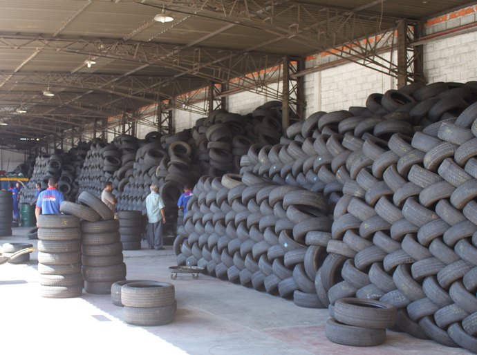 ​​Campanha para recolhimento de pneus será de 17 a 21 de outubro