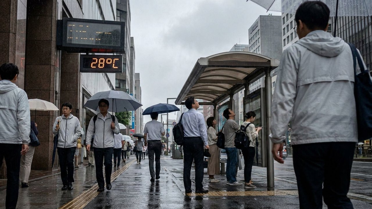 Semana começa com tempo instável, possibilidade de chuva e temperatura de até 29 graus