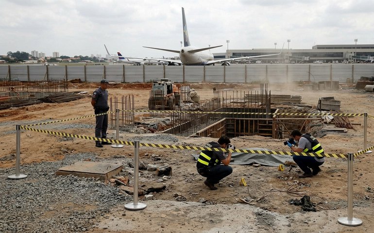 Vigilante haitiano é encontrado morto em canteiro de obras do aeroporto de Congonhas