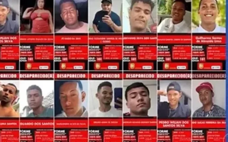 Desaparecimentos em série acendem alerta no Litoral Norte de Alagoas