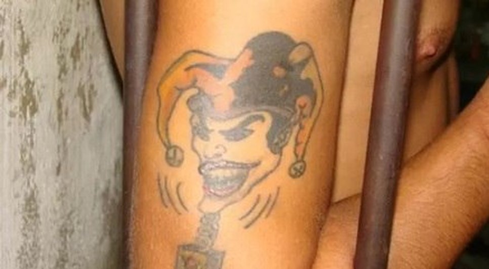 tatuagem-de-palhaco-22082023220711541 / Foto: Foto: Redes Sociais/ Reprodução