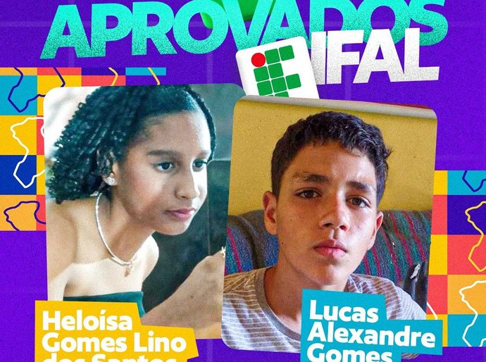 Alunos da Educação Municipal de Traipu são aprovados no Ifal