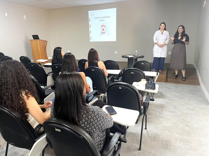 Fapeal promove palestra preparatória sobre doação de sangue e medula óssea