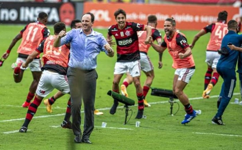 Flamengo ultrapassa Palmeiras e é o líder do ranking dos clubes da CBF