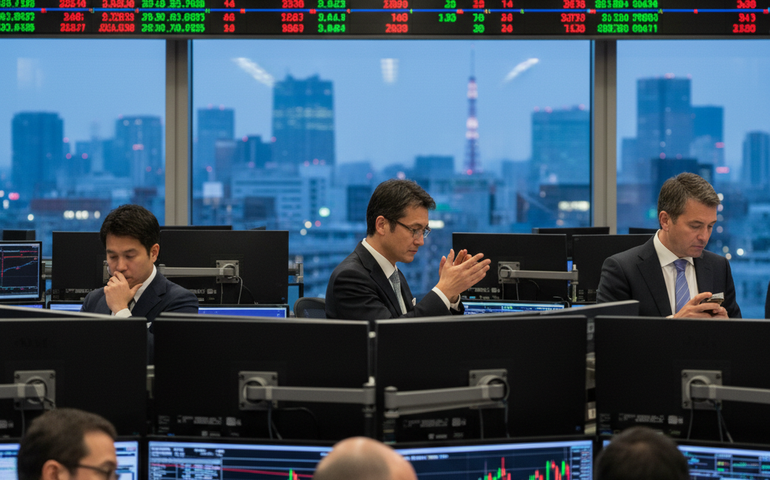 Bolsas asiáticas encerram sessão com desempenho misto sob pressão do setor de tecnologia
