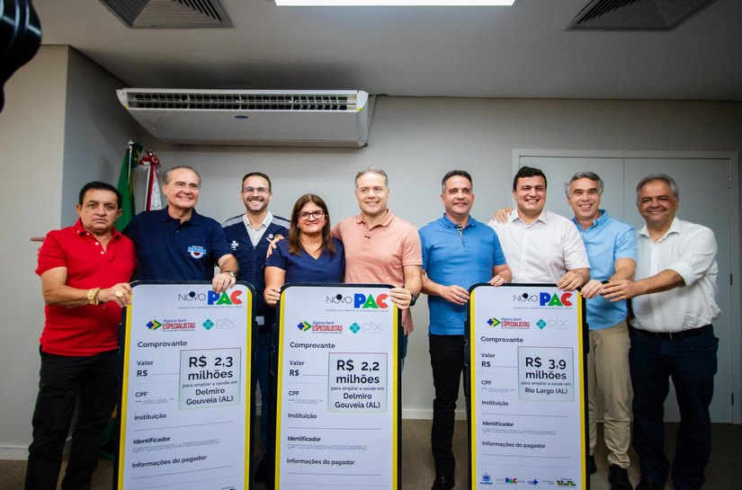 Alagoas recebe R$ 30 milhões do PAC para construção de 14 novas unidades de saúde