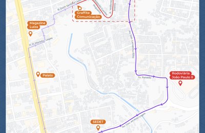 Ladeira da Moenda é interditada para obras de saneamento a partir desta segunda