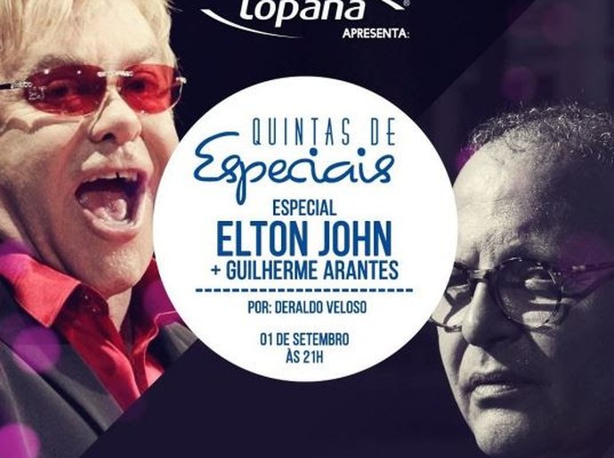 Elton John ganha homenagem no “Quintas de Especiais” do Lopana