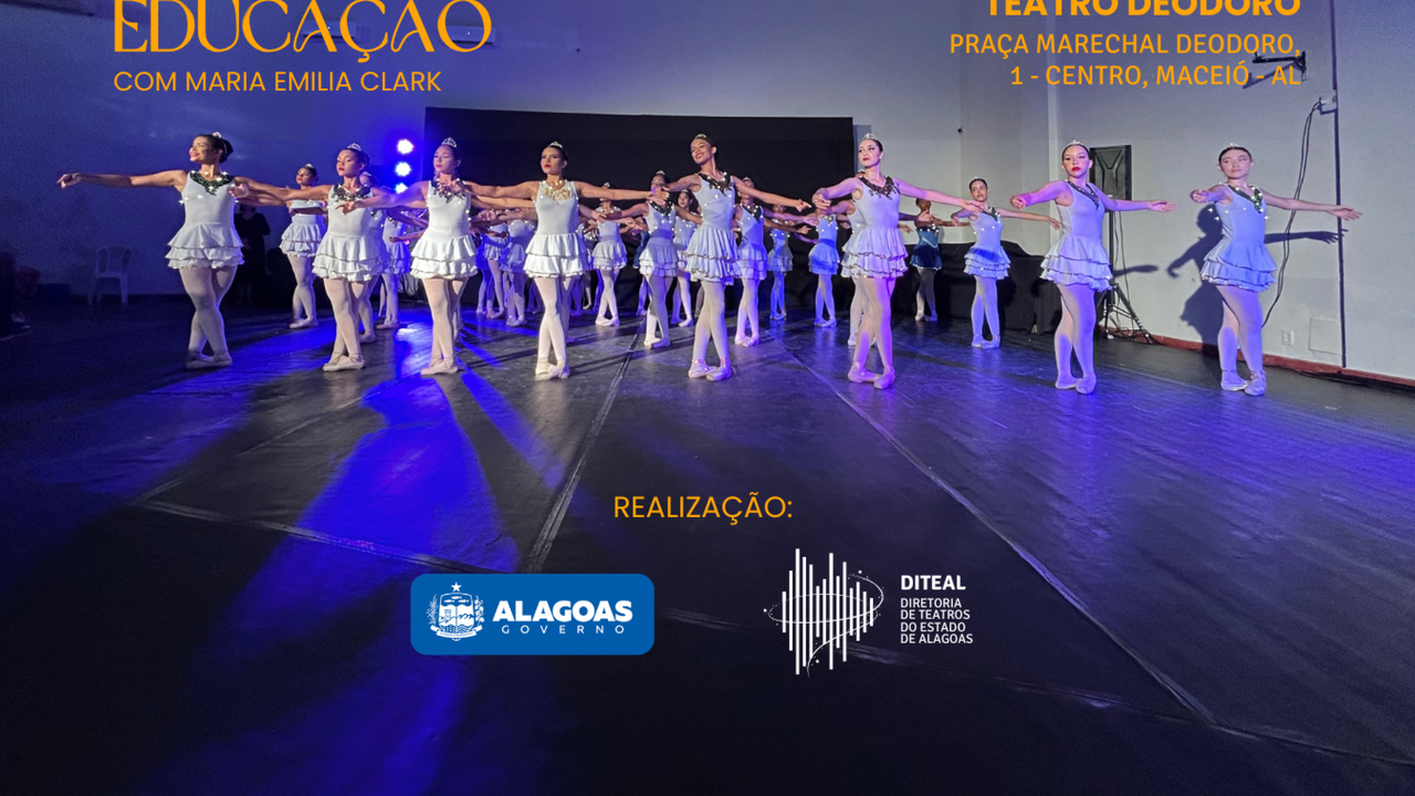 Diteal abre seleção para o projeto Ballet à Serviço da Educação