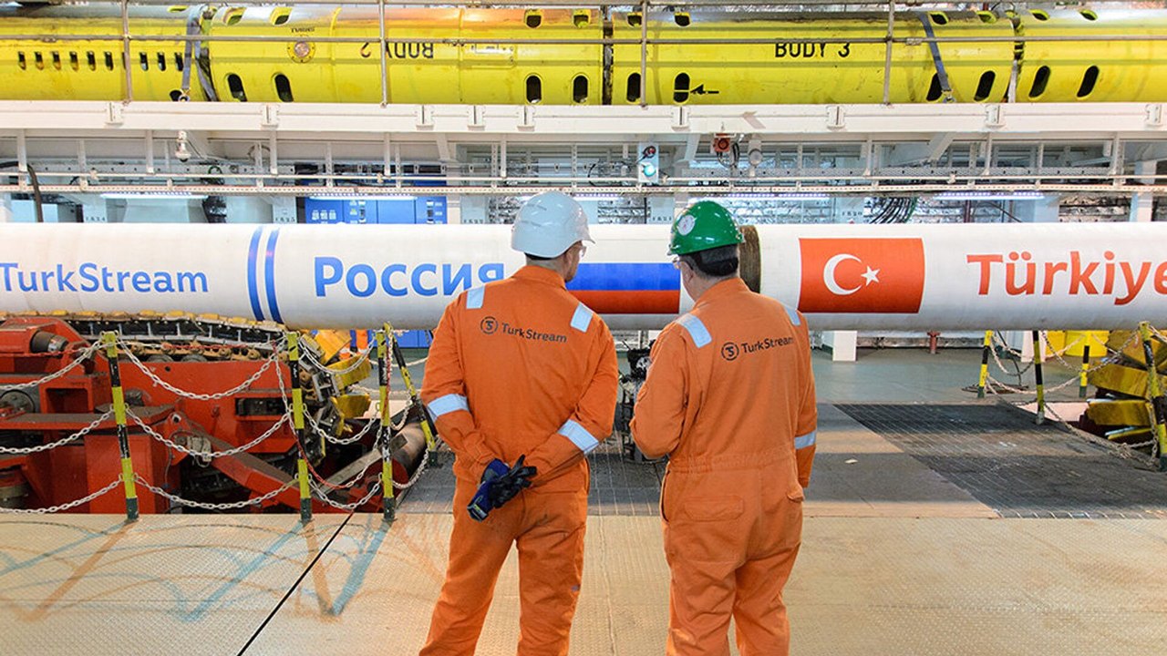 Fornecimento de gás russo à Europa via Turkish Stream atinge alta histórica em janeiro