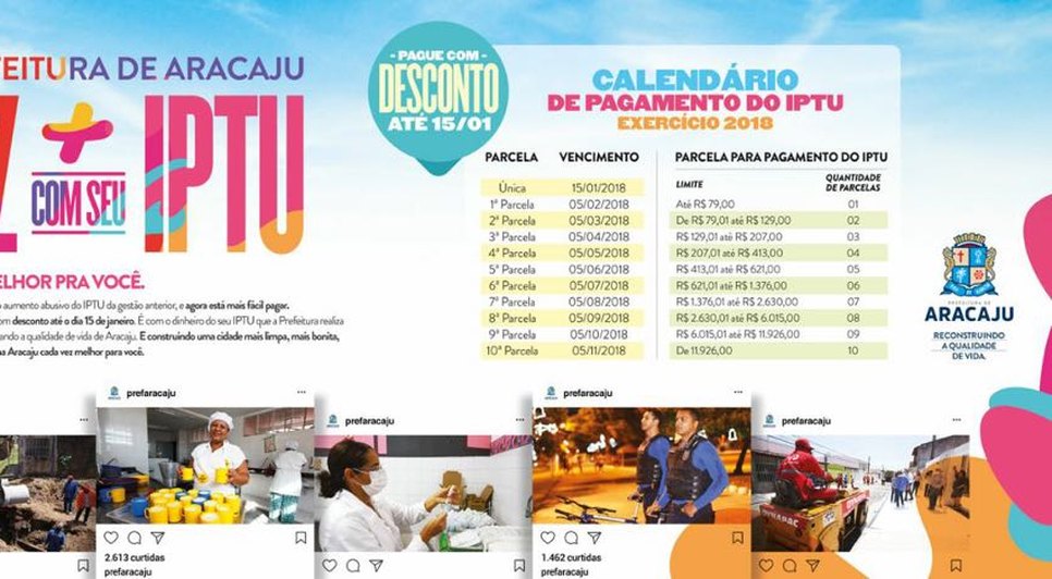 IPTU: Prazo para cota única termina na próxima segunda, 15 / Foto: 0000000