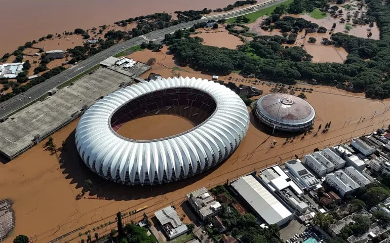 Clubes do Brasileirão vão decidir sobre paralisação por chuvas no RS apenas dia 27