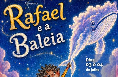 Viajando pela poesia e imaginação, Cia La Casa apresenta o espetáculo infantil “Rafael e a Baleia”