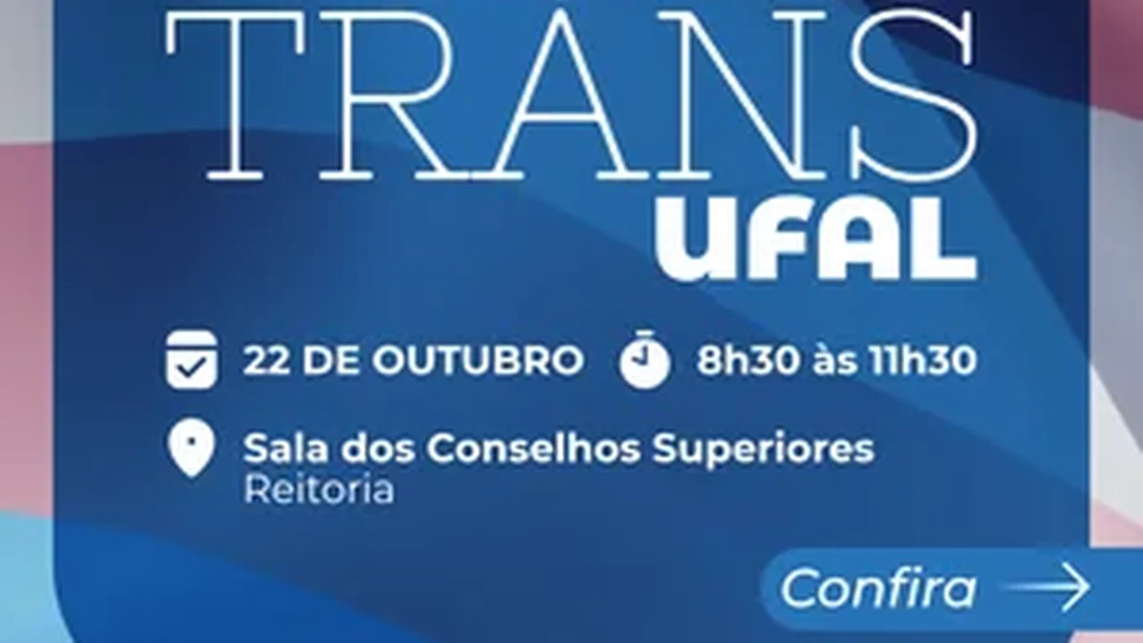 Ufal promove formação sobre diversidade e inclusão de pessoas trans