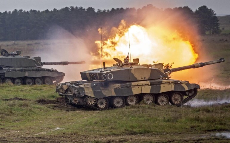 Tanques britânicos Challenger 2 já são usados dentro da Rússia por tropas ucranianas, indica imprensa do Reino Unido