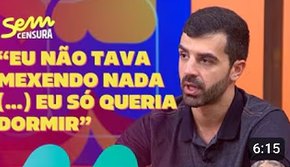 Sem Censura | Medicamento desenvolvido pela UFRJ ajuda paciente tetraplégico a voltar a andar