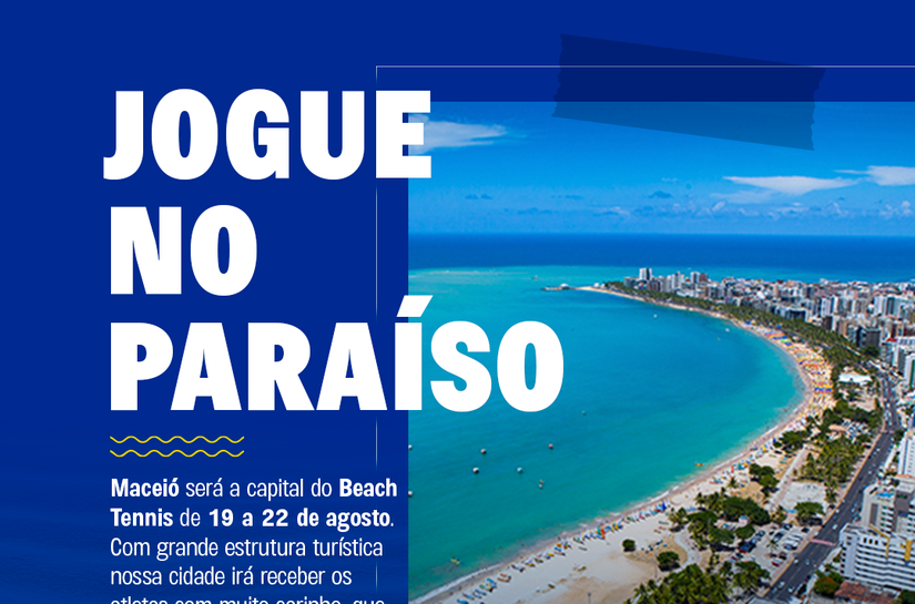 Maceió (AL) recebe torneio do circuito mundial de Beach Tennis