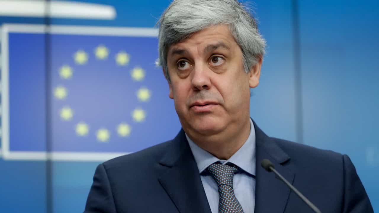 Após eleição de sucessor no Eurogrupo, Centeno diz que foco é resposta à covid-19