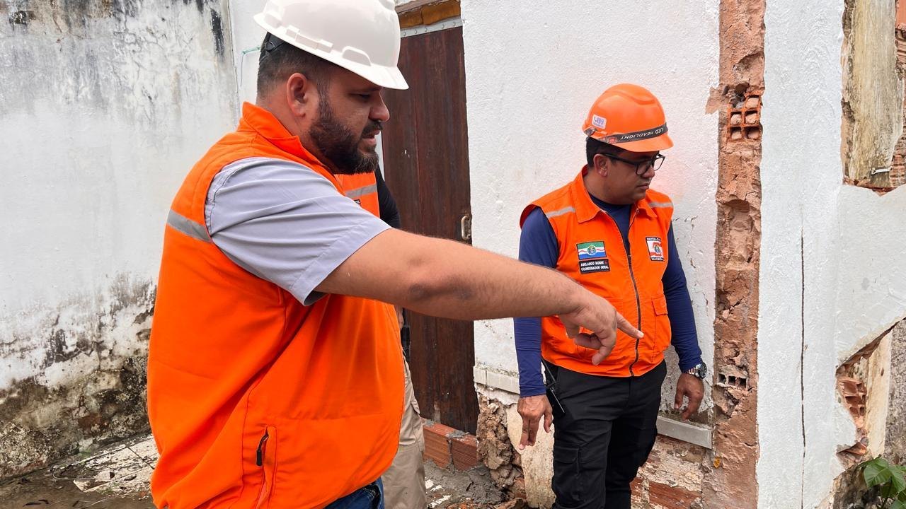 Entenda como a Defesa Civil de Maceió identifica riscos durante uma vistoria em imóveis