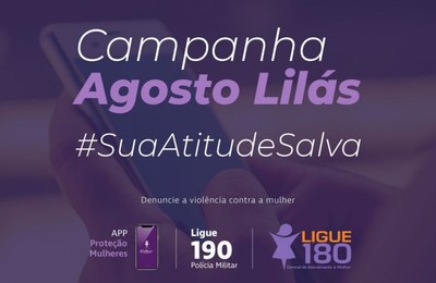  #SuaAtitudeSalva: campanha do MPE quer incentivar população a denunciar casos de violência doméstica